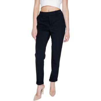 Vero Moda  VMMAYA MW LOOSE SOLID PANT NOOS 10225280  Nohavice Čierna