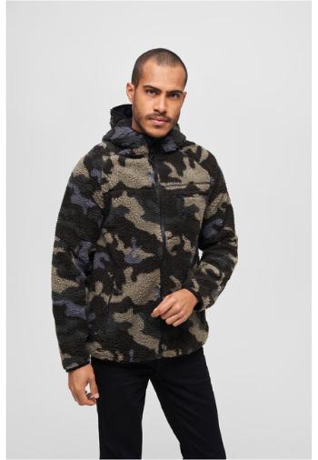 Brandit Teddyfleece Worker Jacket darkcamo - 3XL