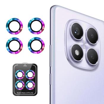 ENKAY ALU Sklo pre fotoaparát Xiaomi Redmi Note 14 Pro COLORFUL