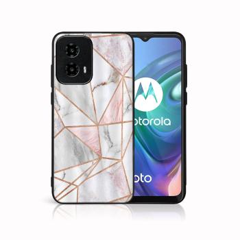 MY ART Ochranný kryt pre Motorola Moto G34 5G PINK MARBLE (143)