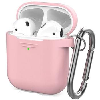 AhaStyle kryt AirPods 1 & 2 s LED indikáciou ružový (PT06-Pink)