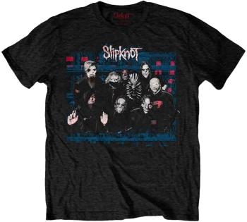 Slipknot Tričko WANYK Glitch Group Unisex Black S