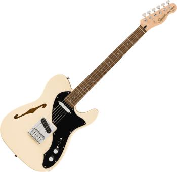 Fender Squier Affinity Series Telecaster Thinline LRL Olympic White Elektrická gitara