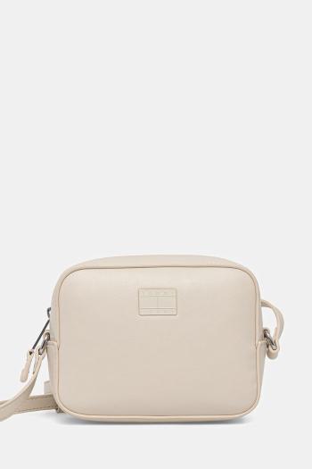 Kabelka Tommy Jeans béžová farba, AW0AW16964