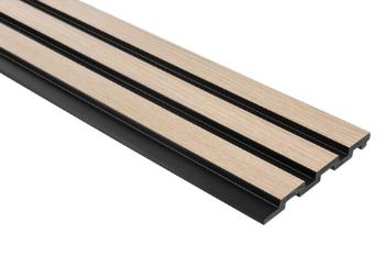 Obkladová lamela Fineza Slat Medium Light oak 270x12 cm SLAT02LO