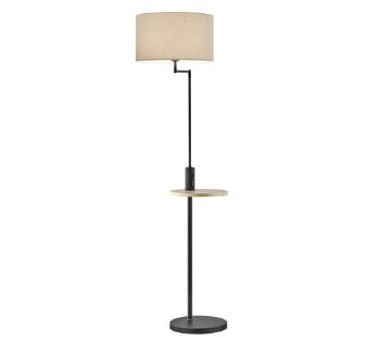 Stojaca lampa Trio Claas čierna 400400132
