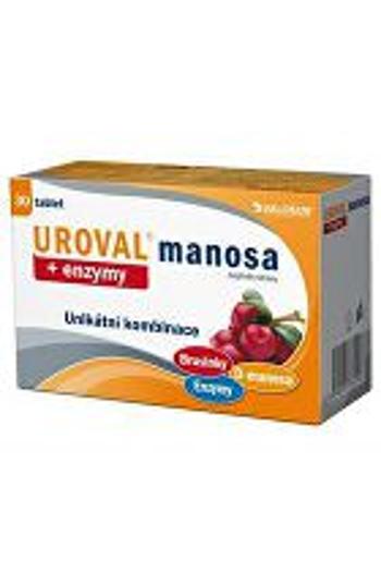 Uroval manóza + enzýmy 30tbl