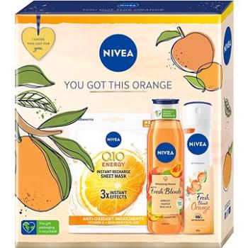 NIVEA darčekový box svieža starostlivosť  s vôňou ovocia (9005800360614)