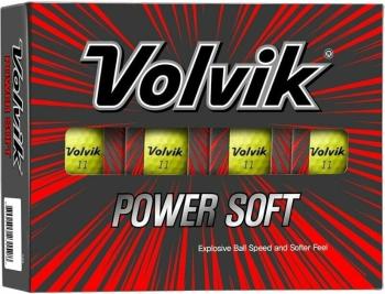 Volvik Power Soft Yellow Golfové lopty