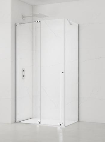 Sprchový kút obdélník 110x90 cm SAT Walk-In Xmotion SATBWIXM110STE90