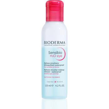 Bioderma Sensibio H2O eye dvojfázová micelárna voda pre oči a pery 125 ml