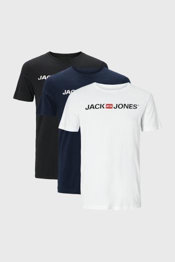 3PACK Tričko JACK AND JONES JJECORP