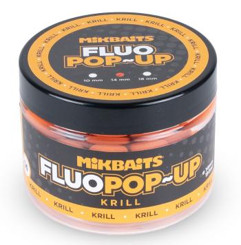 Mikbaits plávajúce boilie fluo krill 150 ml - 14 mm