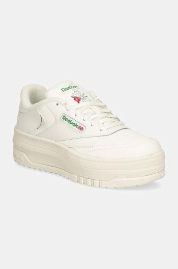 Detské kožené tenisky Reebok Classic CLUB C EXTRA biela farba, 100208011