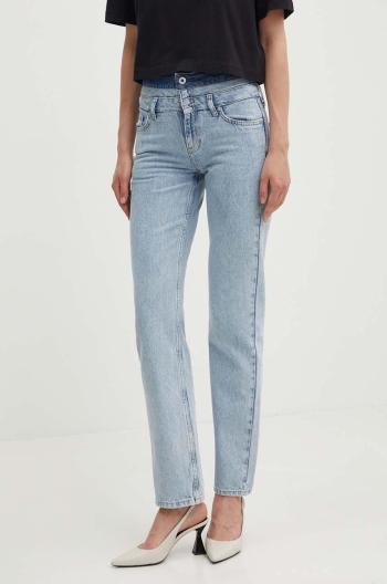 Rifle Karl Lagerfeld Jeans dámske, vysoký pás, 245J1114