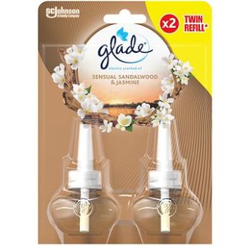 Glade Electric Sensual Sandalwood & Jasmine náplň 2× 20 ml (5000204117196)