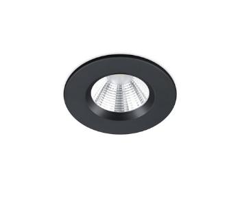 LED zapustené svietidlo Trio Zagros čierna TR 650710132