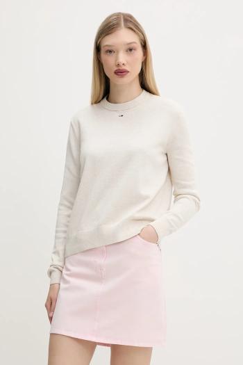 Bavlnený sveter Tommy Jeans ľahké, DW0DW20159
