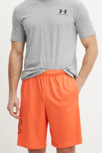 Tréningové šortky Under Armour Tech Graphic červená farba, 1306443