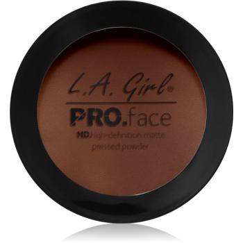 L.A. Girl Cosmetics PRO. Face HD pudra compacta cu efect matifiant culoare Cocoa 7 g