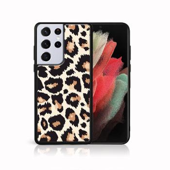 MY ART Silikónový kryt Samsung Galaxy S21 Ultra 5G LEOPARD PRINT (238)