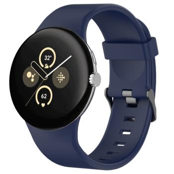 SILICONE Vymeniteľný remienok pre Google Pixel Watch 3 45mm tmavomodrý