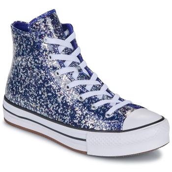 Converse  CHUCK TAYLOR ALL STAR EVA LIFT GLITTER HIGH TOP  Členkové tenisky Modrá