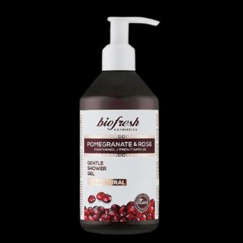 BIOFRESH Jemný sprchový gél s panthenolom a B5 Pomegranate & Rose 250 ml