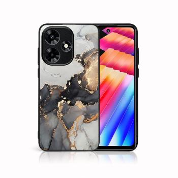 MY ART Ochranný kryt pre Infinix Hot 30 GREY MARBLE (140)