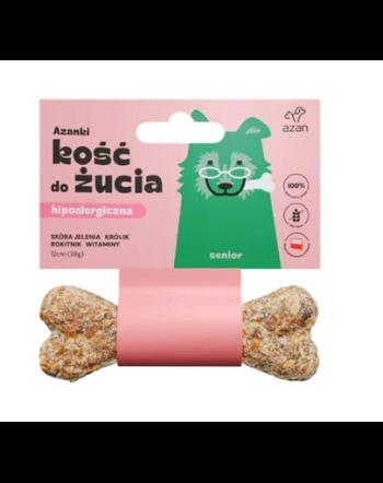 AZANKI Os pentru caini maturi Senior 12cm