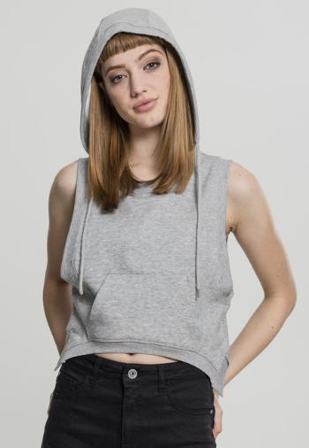 Urban Classics Ladies Hooded Terry Tank grey