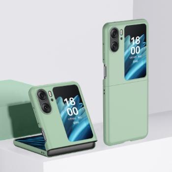 PLASTIC Ochranný plastový kryt OPPO Find N2 Flip svetlozelený