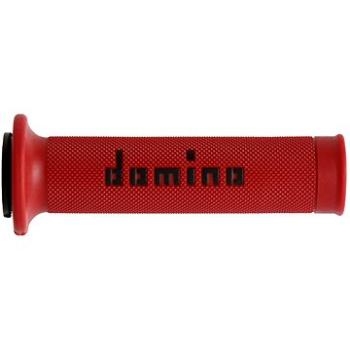 Domino gripy A010 road dĺžka 120 + 125 mm, červeno-čierne (M018-370)