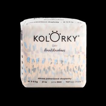 KOLORKY DAY Dážď a dúhy veľ. M (5-8 kg)  21 ks