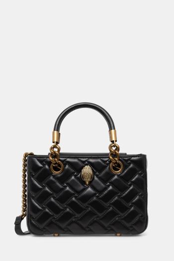 Kožená kabelka Kurt Geiger London KENSINGTON čierna farba, 4376800109