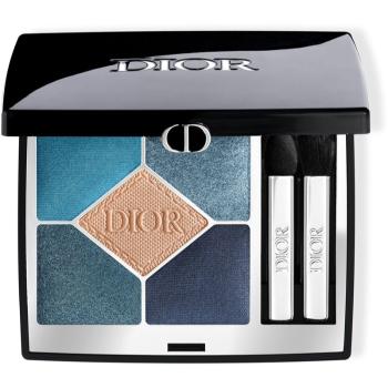 DIOR Diorshow 5 Couleurs Couture paletka očných tieňov odtieň 279 Denim 7 g