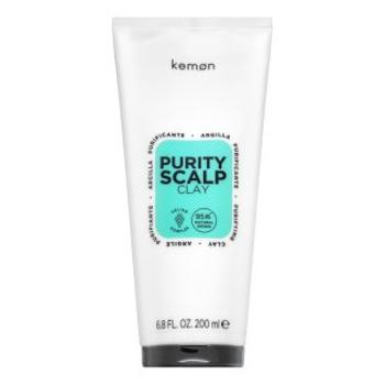 Kemon Purity Scalp Clay čistiaca kúra na vlasy pre rýchlo mastiace sa vlasy 200 ml
