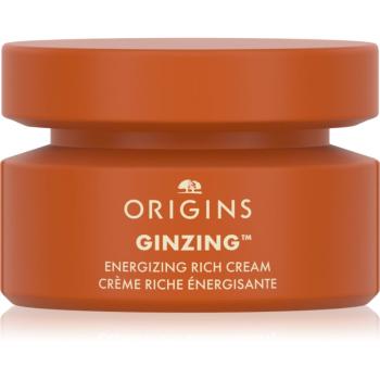 Origins GinZing™ Energizing Rich Cream revitalizačný hydratačný krém pre suchú pleť 30 ml