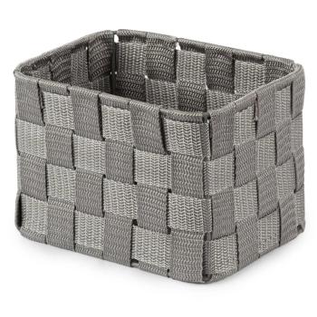 Úložný organizér do zásuvky Compactor TEX vysoký - 19 x 14 x 13 cm, sivý