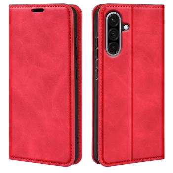 MAGNETIC Zaklápací kryt pre Samsung Galaxy A36 červený