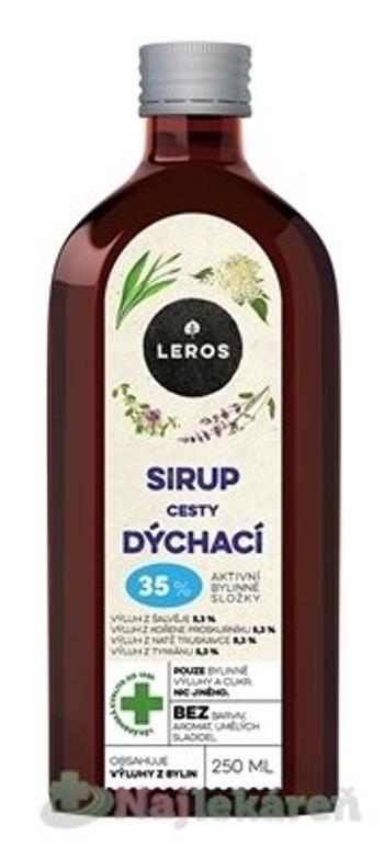 LEROS Sirup Cesty dýchacie 250 ml