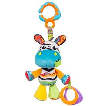 Playgro Závesná zebra s hryzadlami (9321104869791)