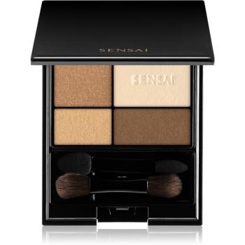 Sensai Eye Colour Palette paletka očných tieňov odtieň 01 Shiny Foliage 3,7 g