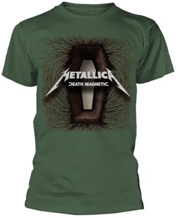 Metallica Tričko Death Magnetic Unisex Green S