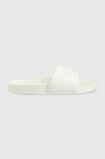 Šľapky Juicy Couture BREANNA EMBOSSED dámske, biela farba, JCAY121047