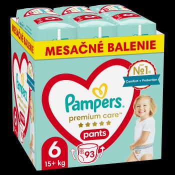 PAMPERS Premium Care Plienkové Nohavičky, veľkosť 6, 15kg+ 93 ks