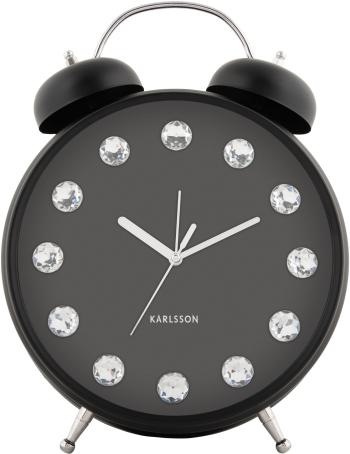 Karlsson Designový budík KA6019BK