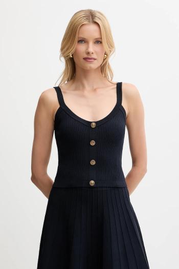 Top Guess EMMIE tmavomodrá farba, W5YR10 Z0130