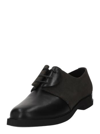 CAMPER Fűzős cipő 'TWS'  fenyő / fekete