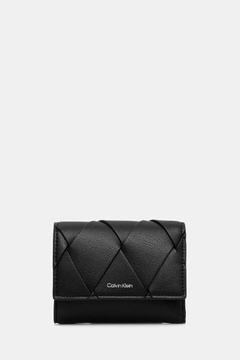 Peňaženka Calvin Klein dámsky, čierna farba, K60K612953